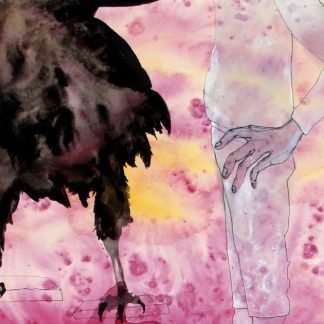 Crow Magnet by Gabriela Vainsencher