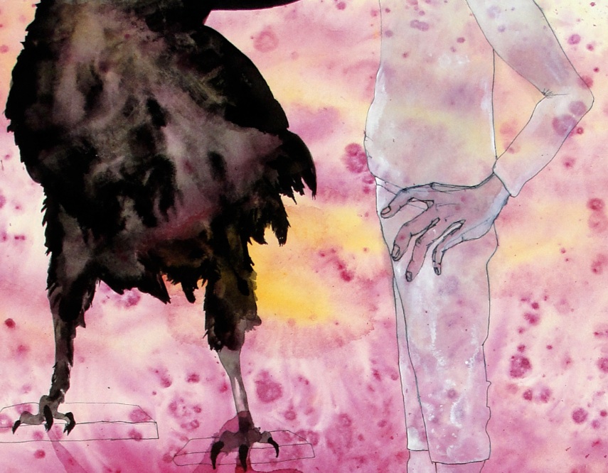 Crow Magnet by Gabriela Vainsencher