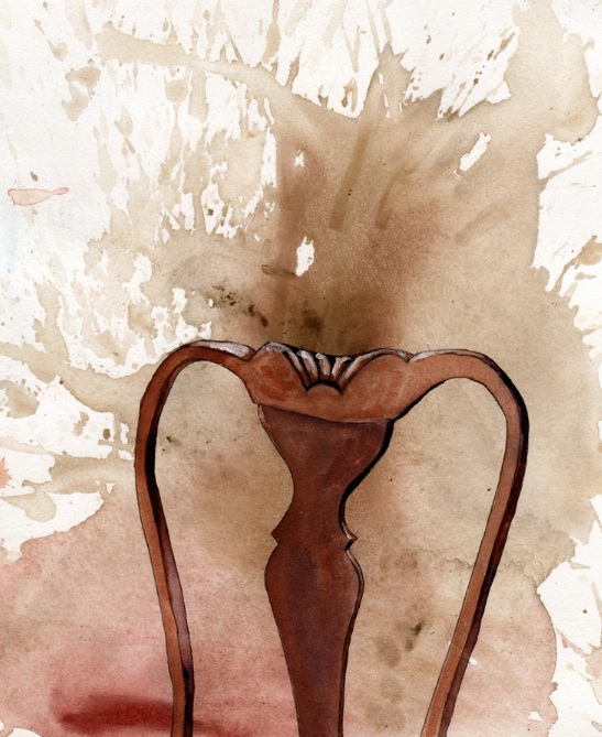 Splash Chair Magnet by Gabriela Vainsencher