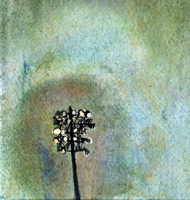 Stadium Light Magnet by Gabriela Vainsencher