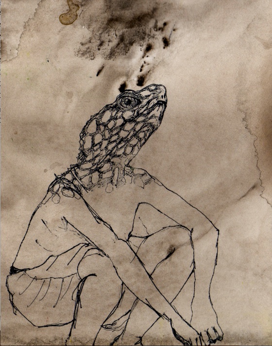 Turtle Boy Magnet by Gabriela Vainsencher